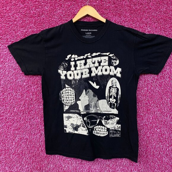 Phoebe Bridgers I Hate Your Mom Punisher Tour T-Shirt Large - Picture 1 of 4